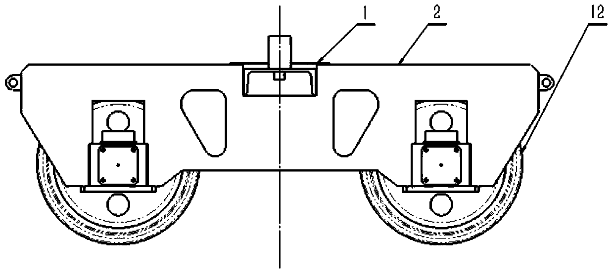 Articulated bogie