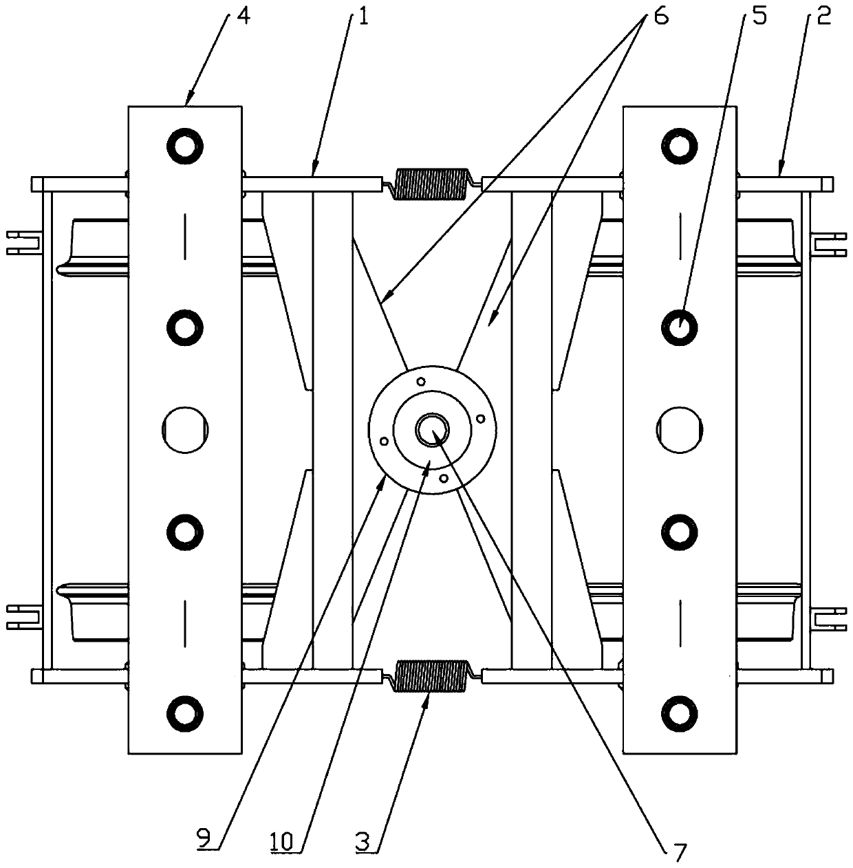 Articulated bogie