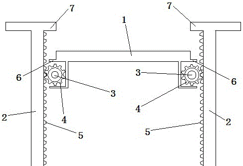 Automatic dining table