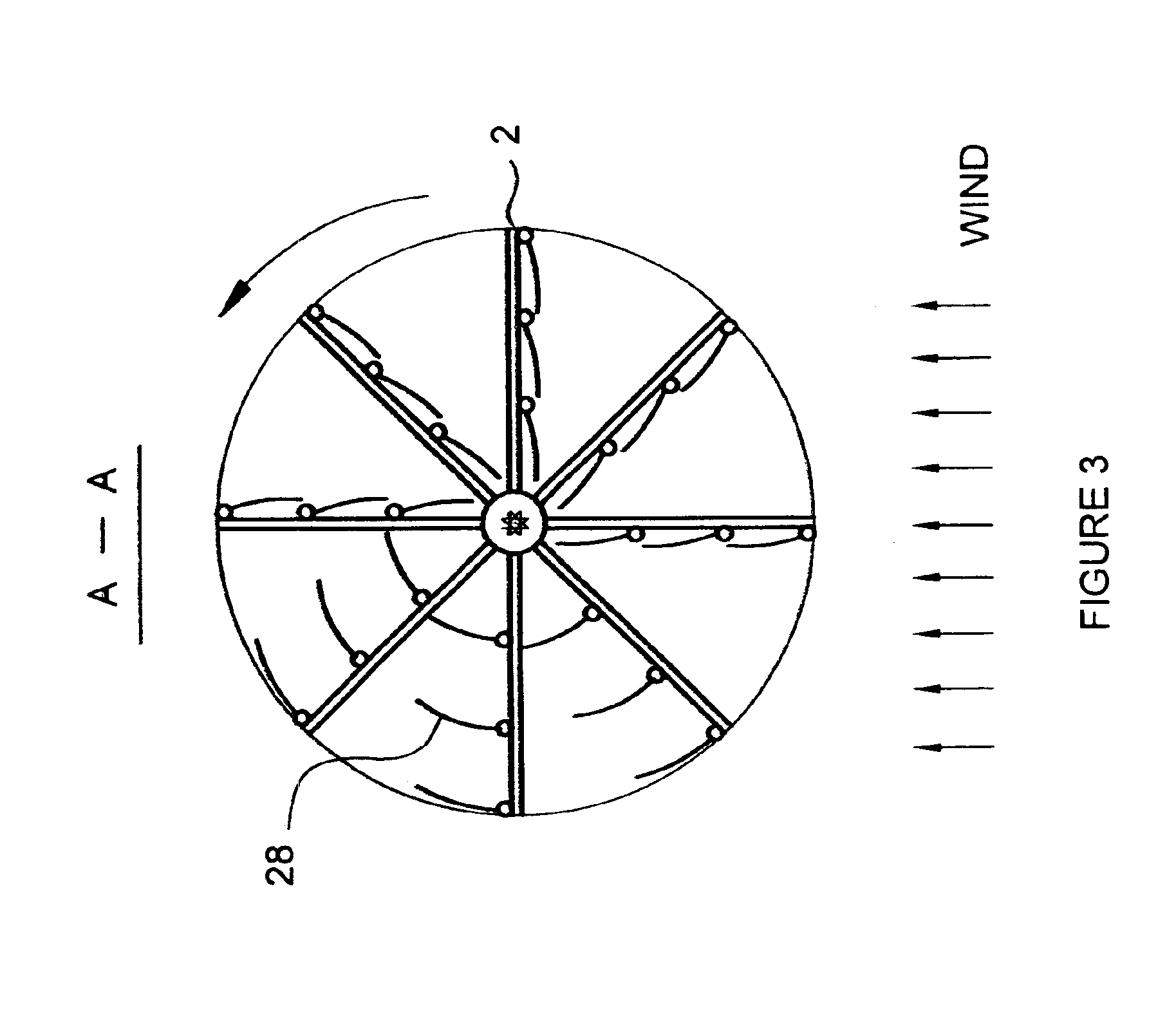 Frost-resistant windmill for use in urban environment