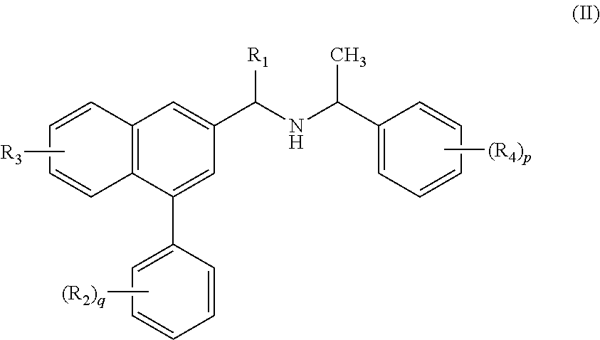 Substituted naphthalene compounds as calcium sensing receptor modulators