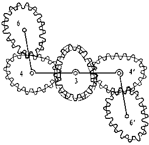 High-speed pot seedling transplanting mechanism with free second-order non-circular gear and planet system