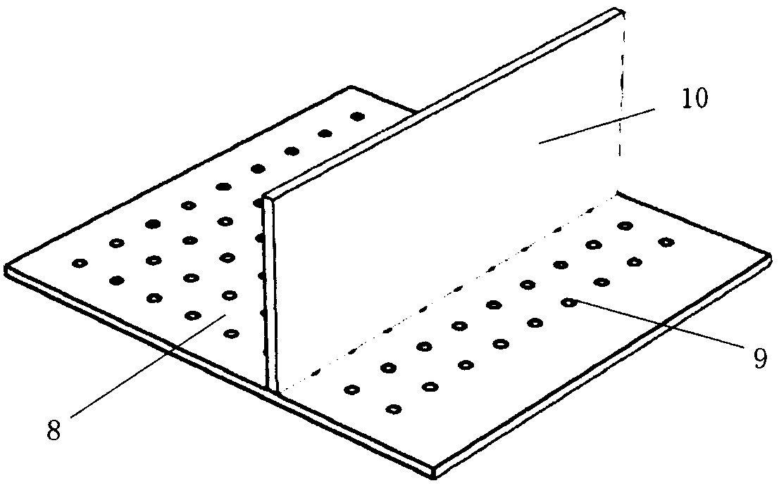 Mold-making device and method for preparing test blocks for filling mine tailings