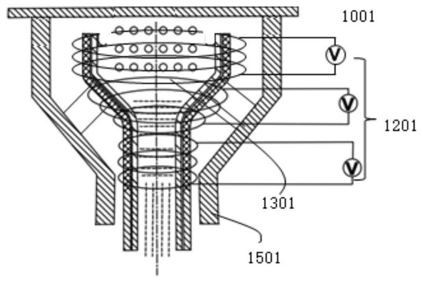 Continuous czochralski single crystal furnace and method capable of controlling oxygen content of monocrystalline silicon