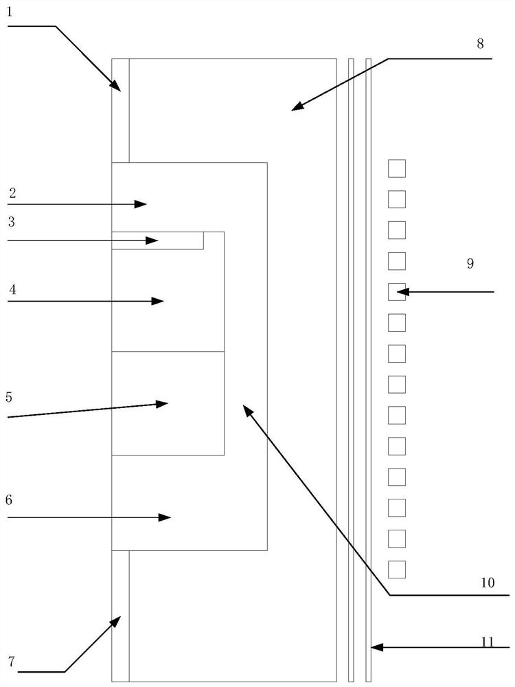 A large-size sic single crystal growth device and its working method