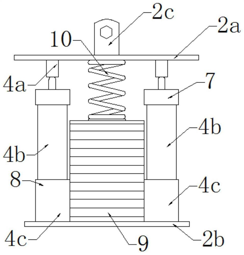 Floating type shock absorber with rigidity