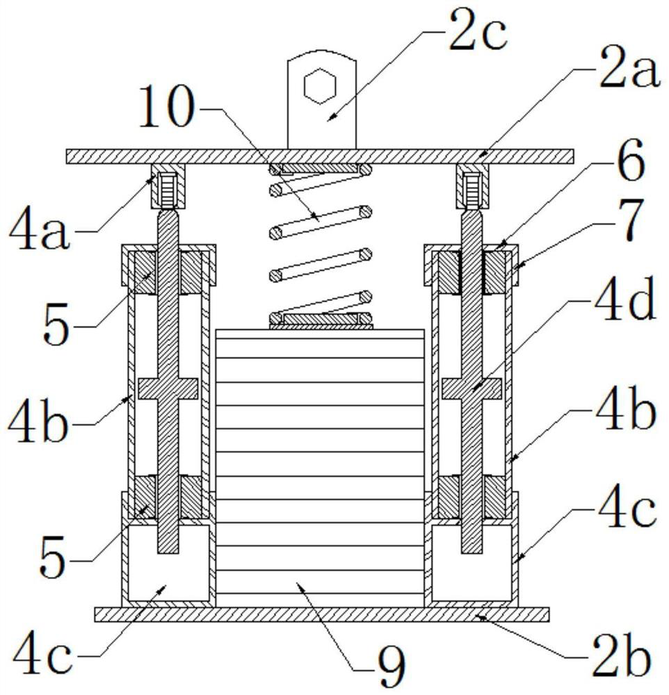 Floating type shock absorber with rigidity