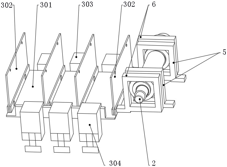 Four-eccentric-wheel drive forced oscillation device for super-finishing machining and using method