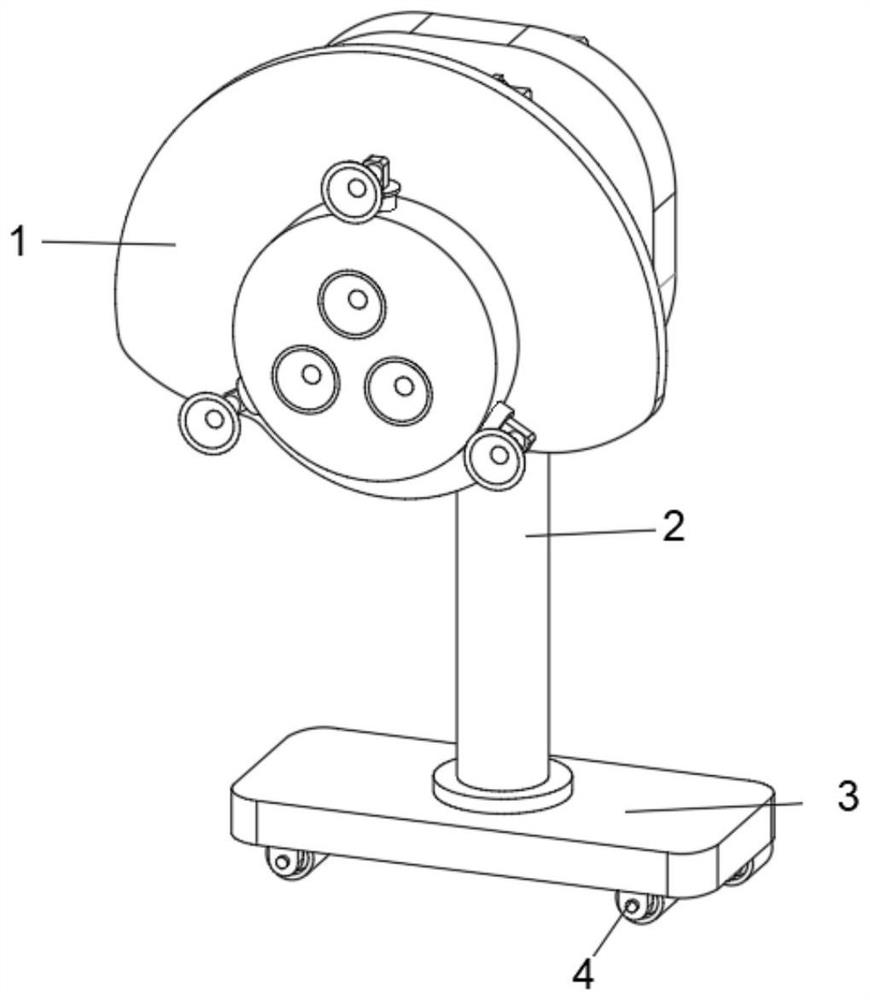 Visual art work display device