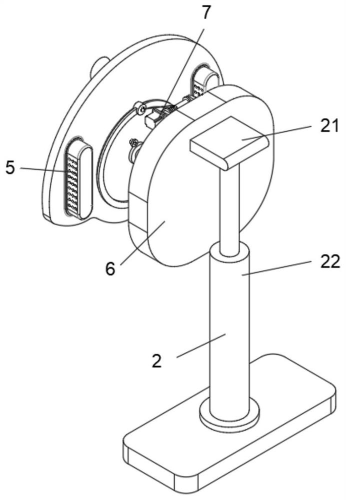 Visual art work display device