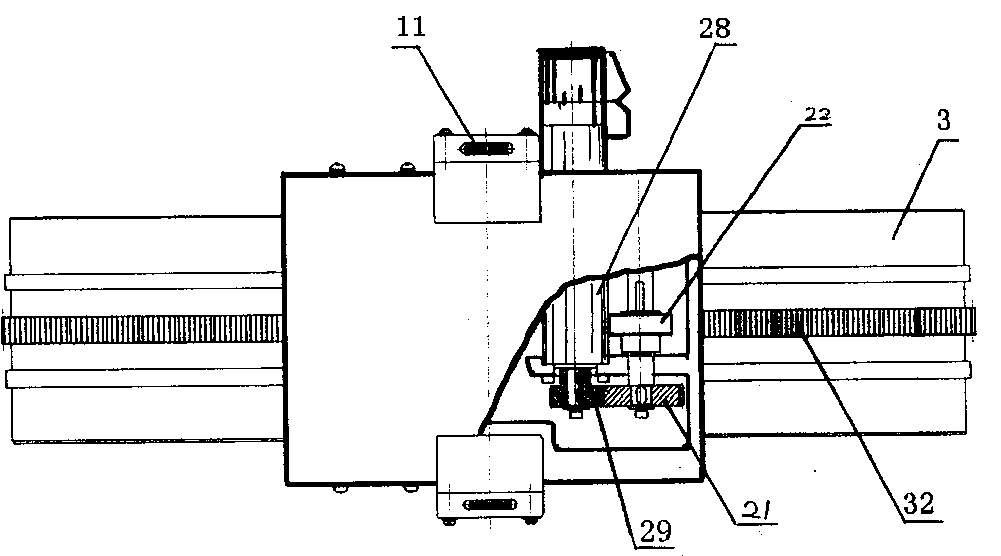 Welding trolley with bidirectional locking mechanism