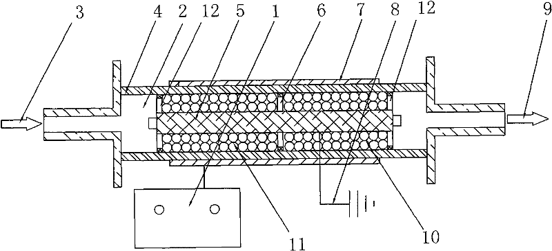 Innocent treatment method for sulfuryl fluoride gas