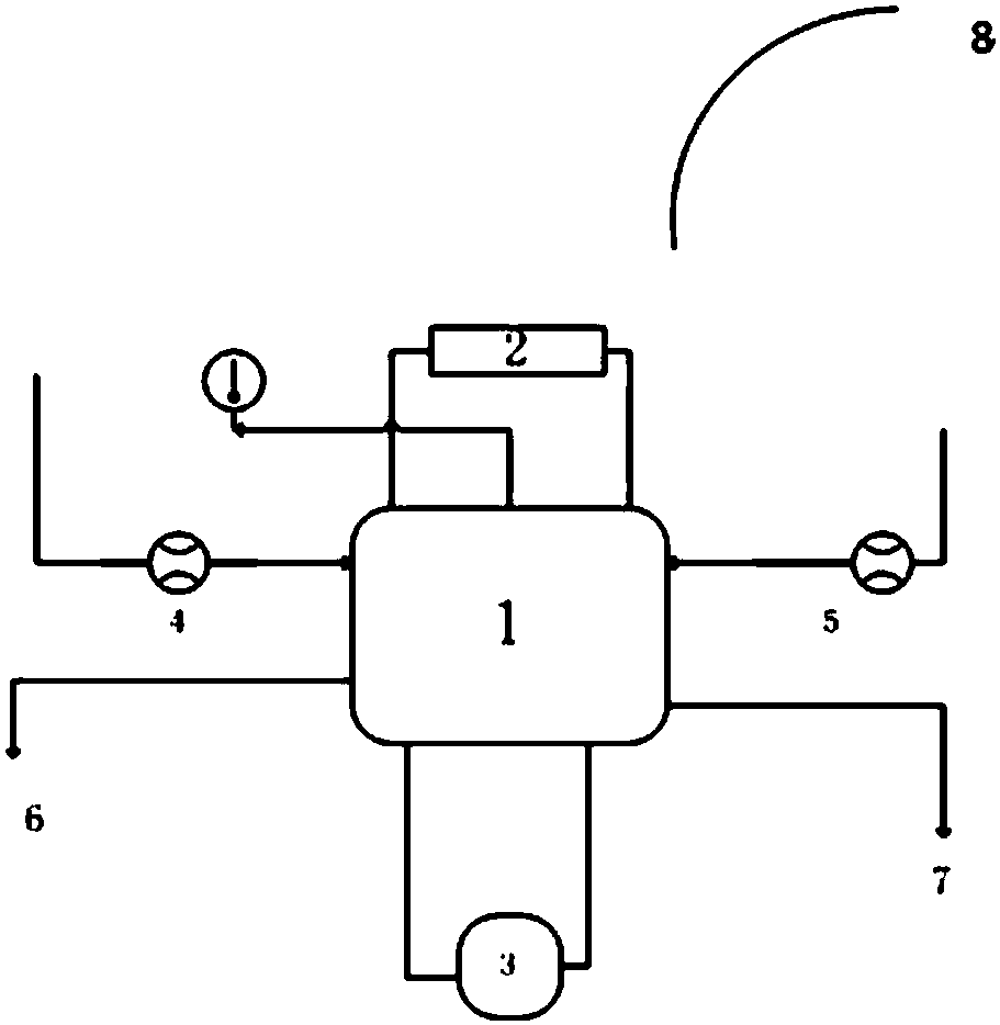 Method for starting and operating fuel cell of hydrogen-air proton exchange membrane under non-humidifying condition