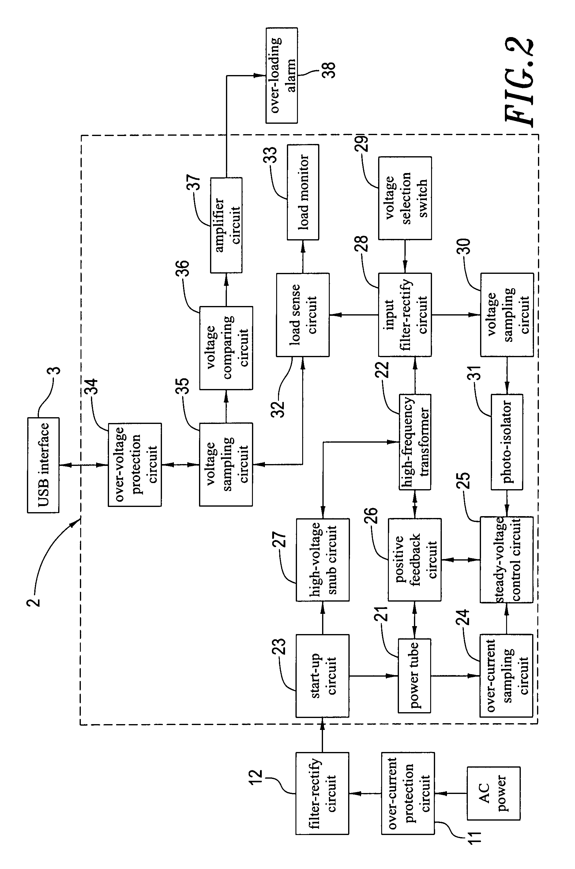 Charge apparatus of an extension cord plug