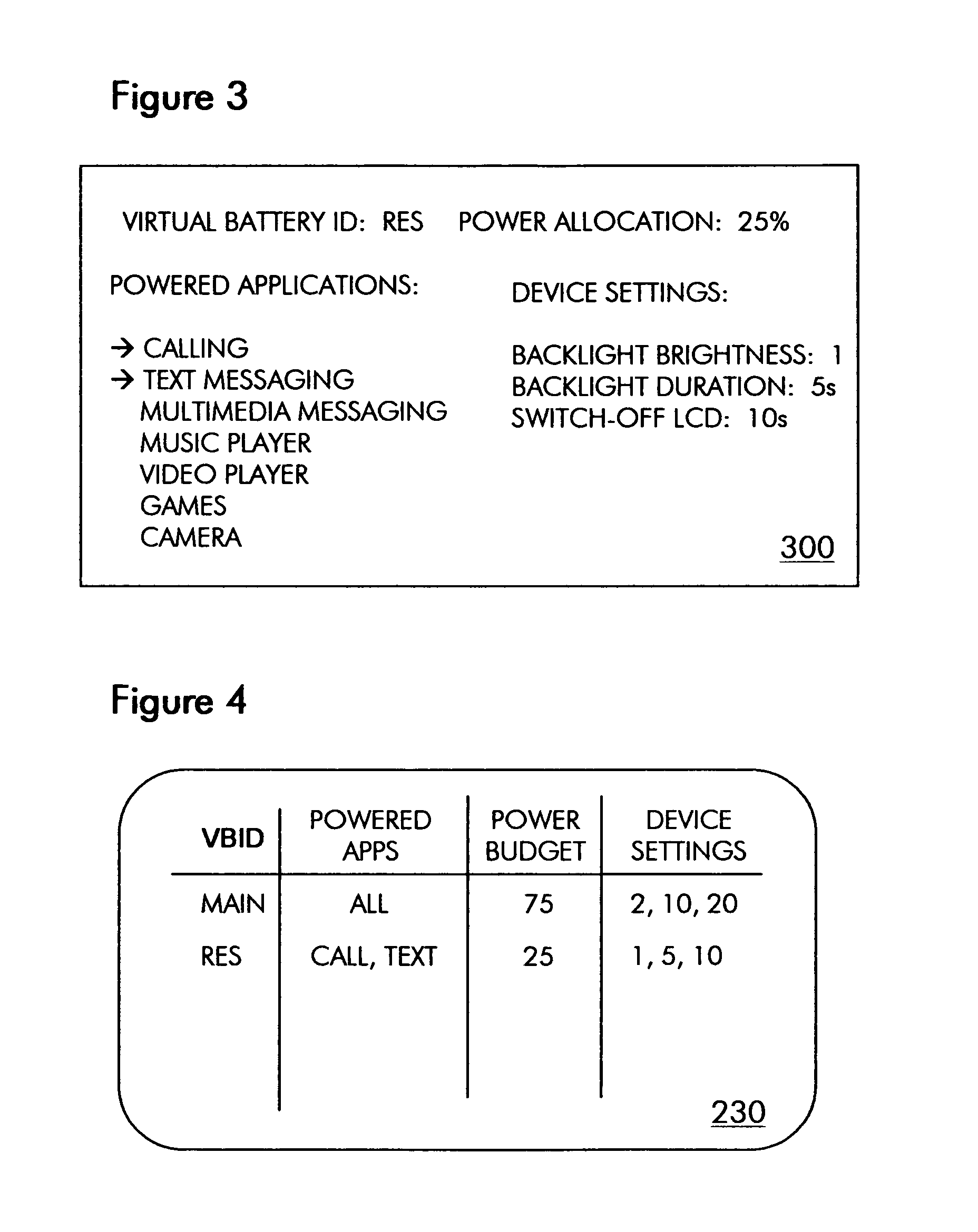 Virtual batteries for wireless communication device