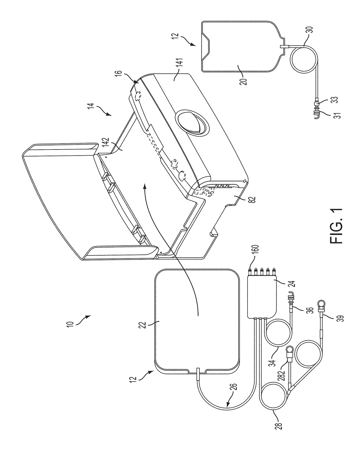 Medical treatment system and methods using a plurality of fluid lines