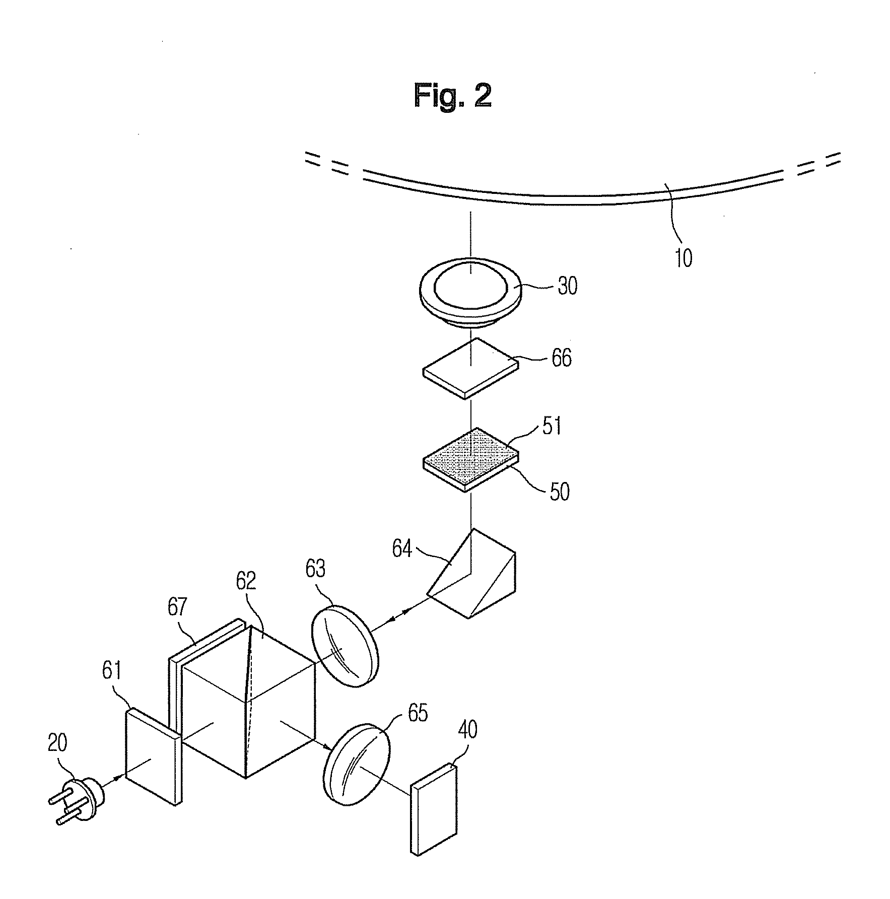 Optical pick-up and disc apparatus having the same