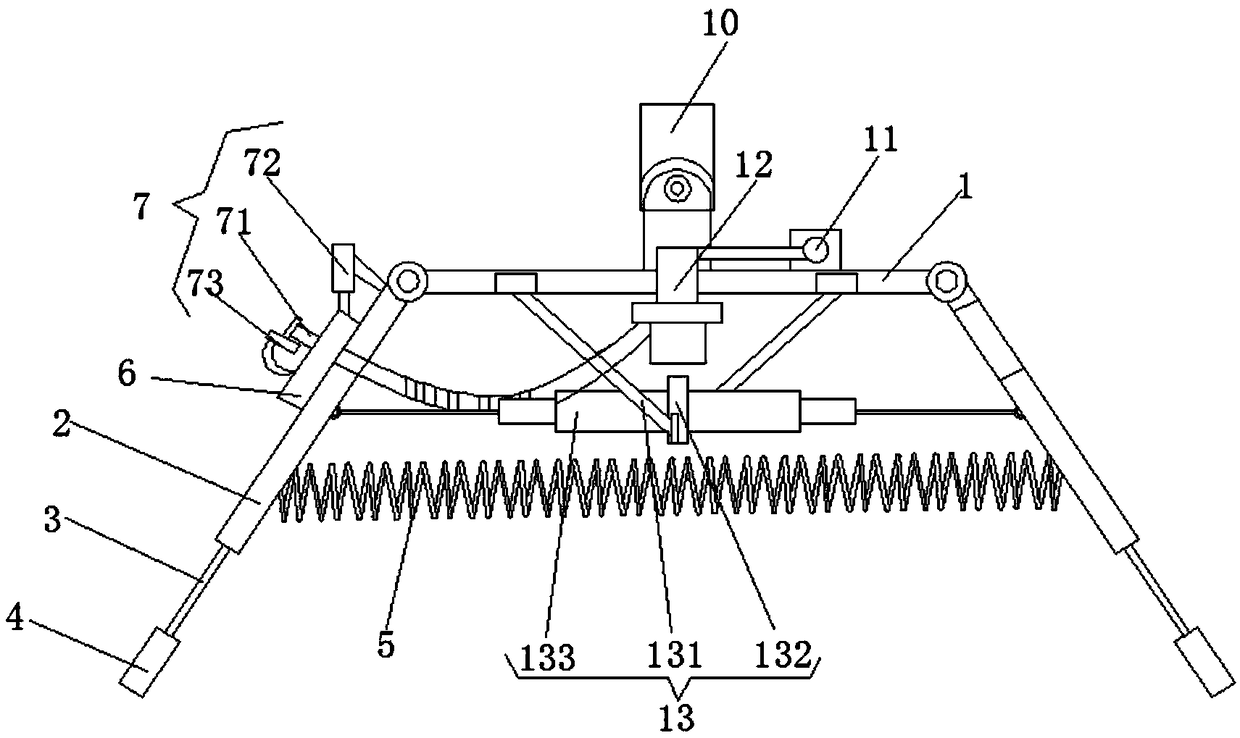 A manipulator suitable for automatic hooking of buoys at sea