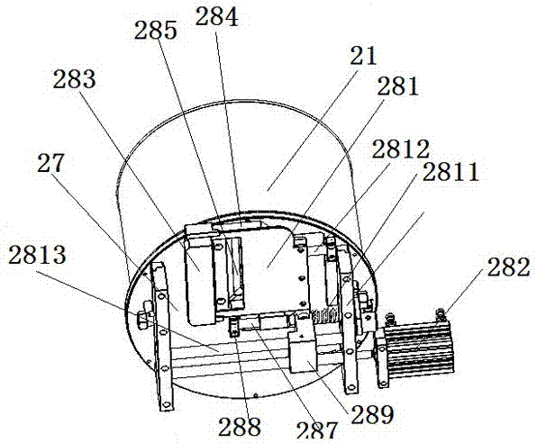 Stuffing supply adjustment device of steamed stuffed bun machine