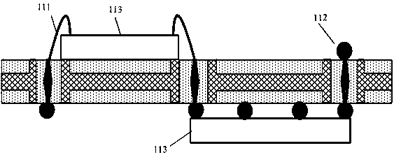 A vertical interconnection structure with electromagnetic shielding effect and manufacturing method thereof