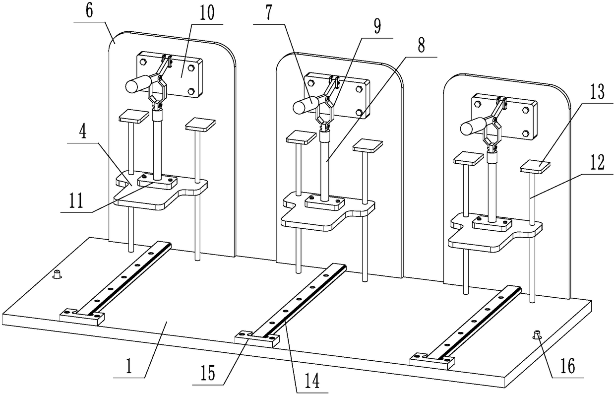 Board card cooling fin assembly equipment