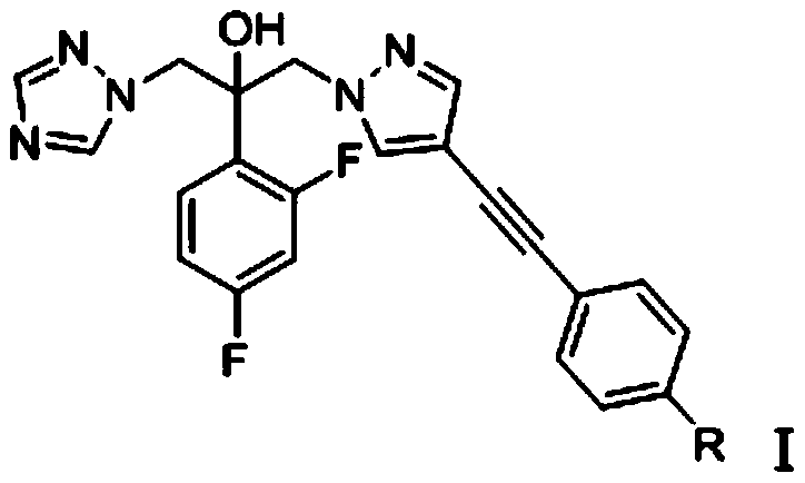 Triazole alcohol derivatives, and preparation method and application thereof