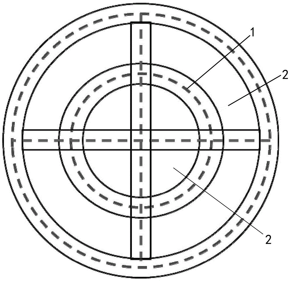 Stereotactic operation surface incision indicator and application method thereof in craniotomy