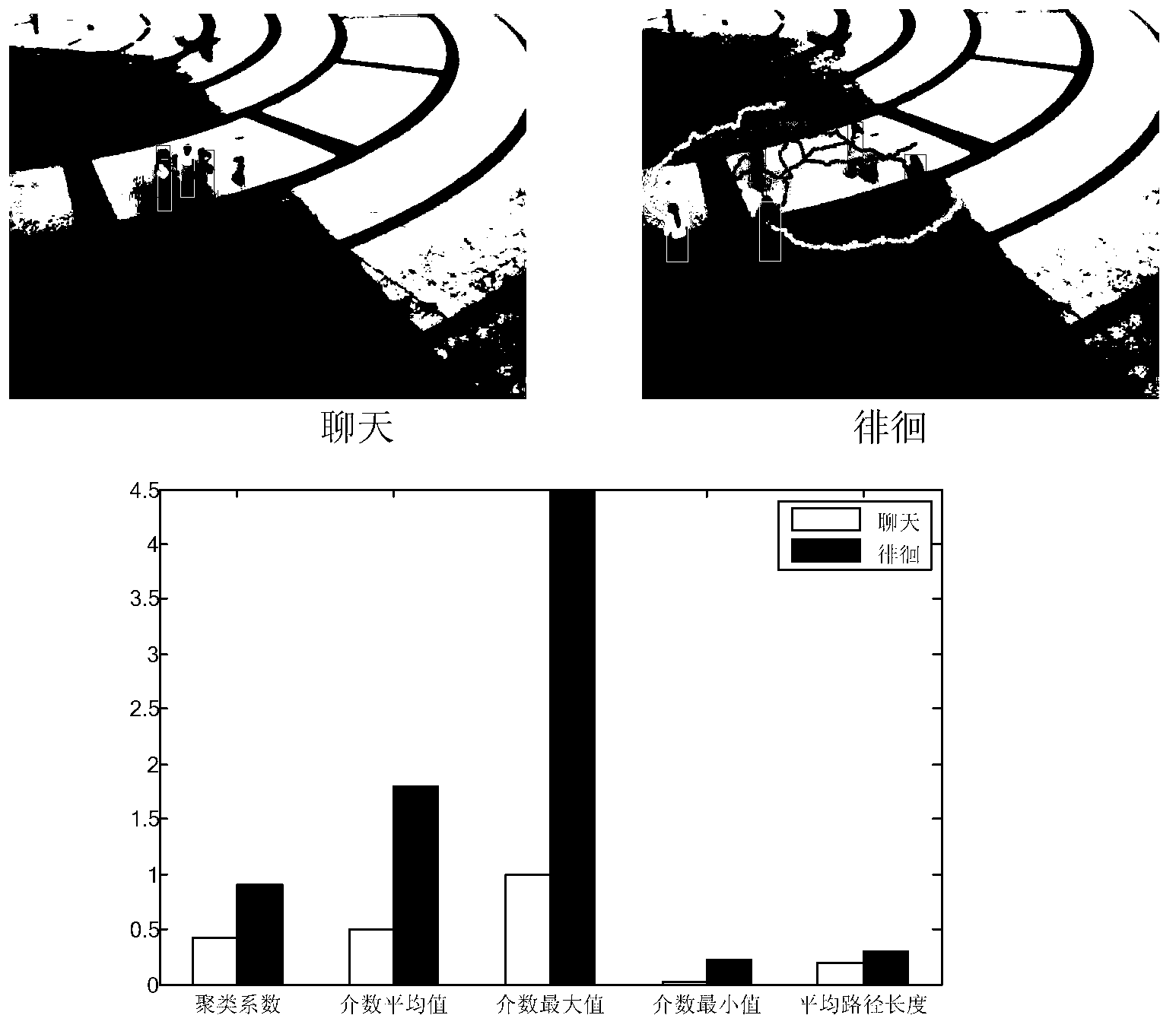 Medium scale crowd abnormal behavior detection method based on causal network analysis