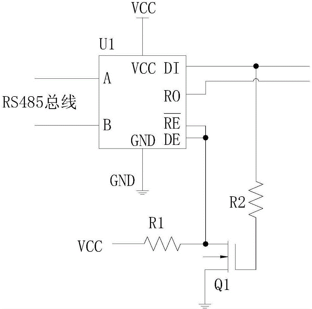 Relay circuit for half duplex communication and half duplex communication circuit