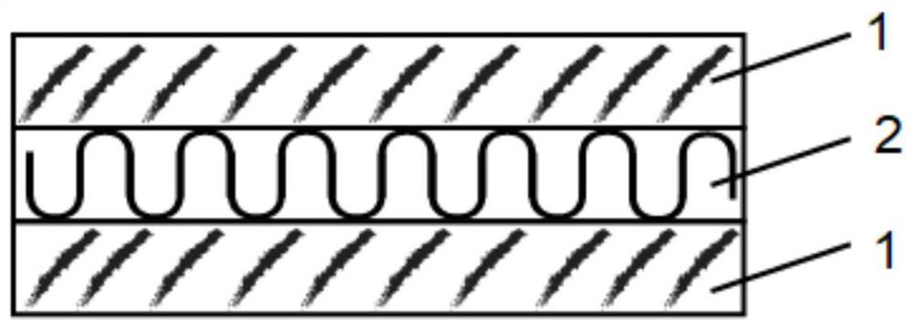 Graphene polymerized nano energy heating sheet and preparation method thereof