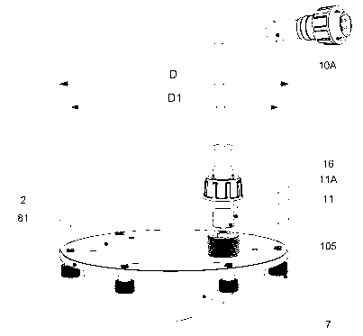 Construction method of universal type LED (light-emitting diode) lamp bulb and inner flange snap ring type LED lamp bulb