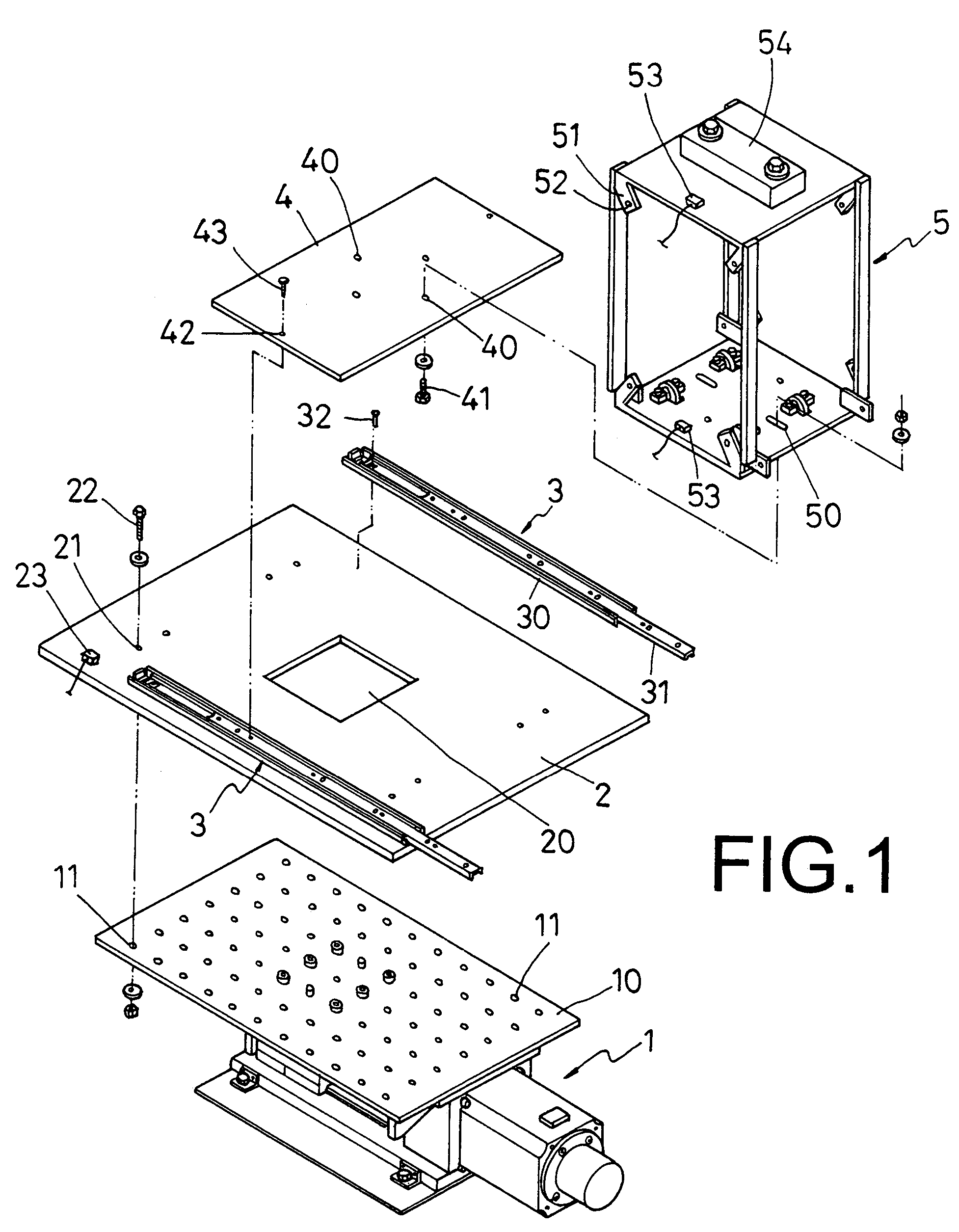 Sliding vibration-resisting building model