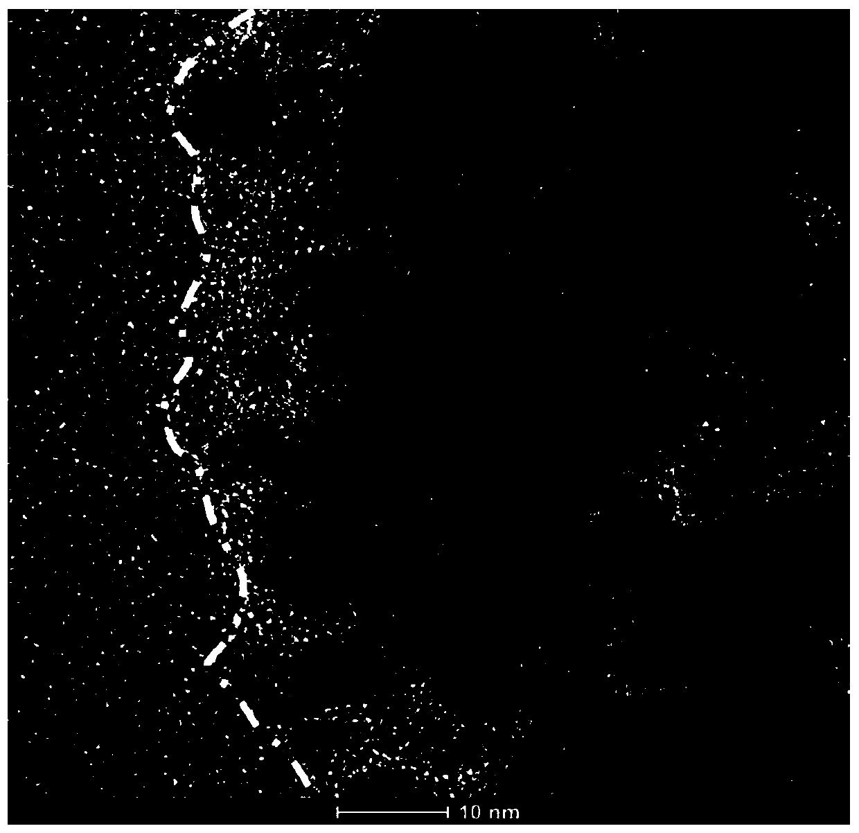 Preparation method of porous carbon skeleton tin-coated composite electrode material