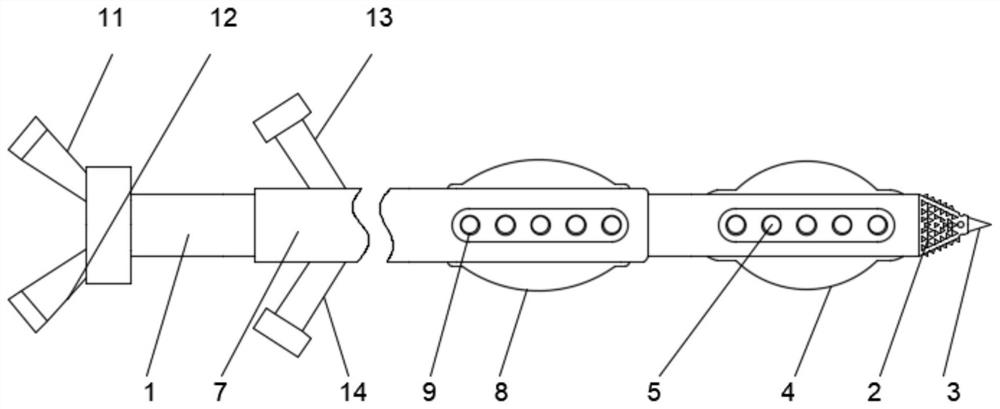 Balloon catheter with balloons with two asymmetric ends