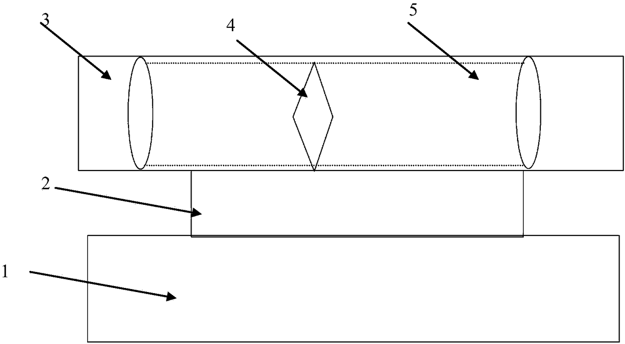 Optical cabin environment monitoring device for high-power solid laser and control method thereof