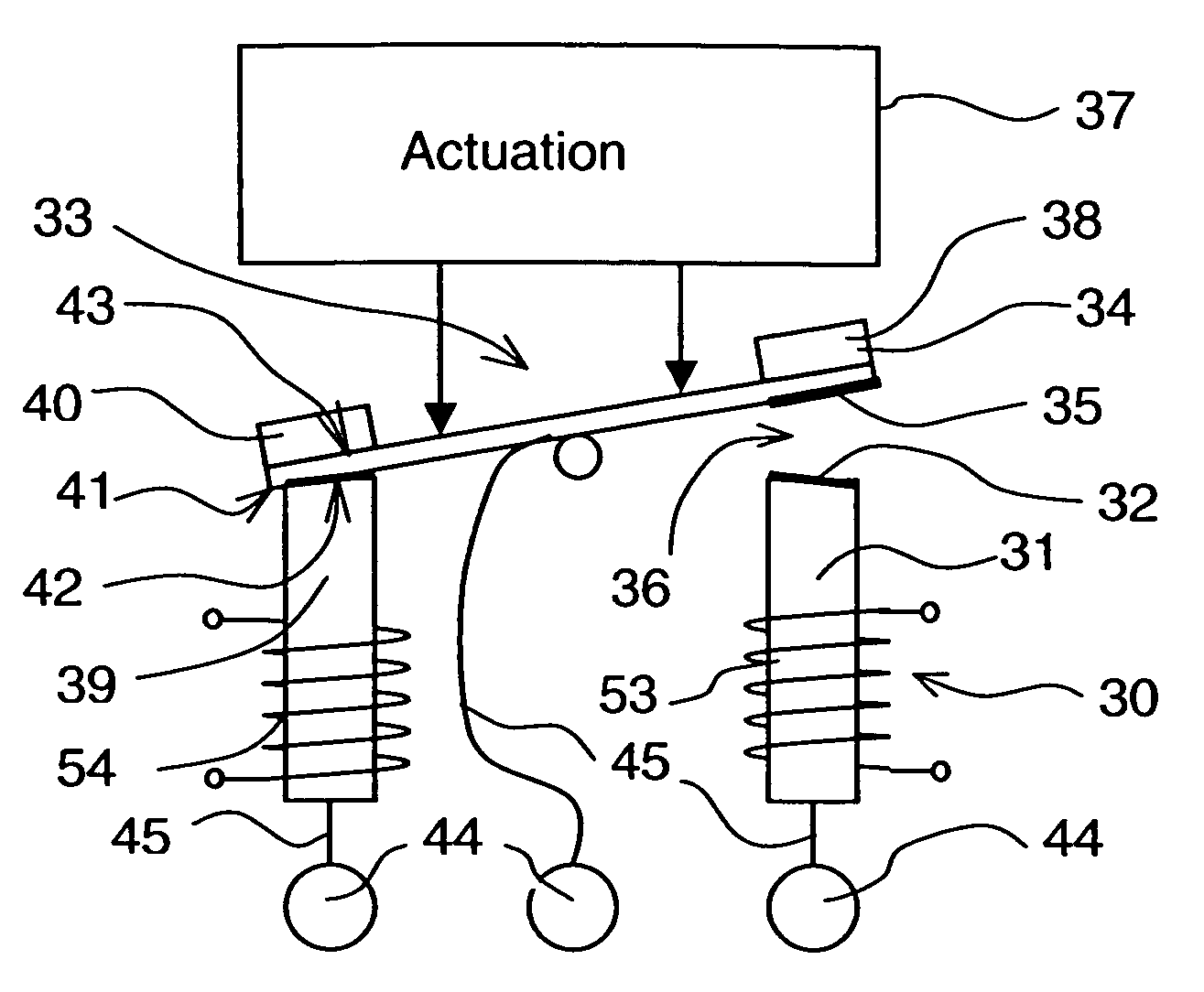 Electrical switching device, relay and electrical apparatus comprising same