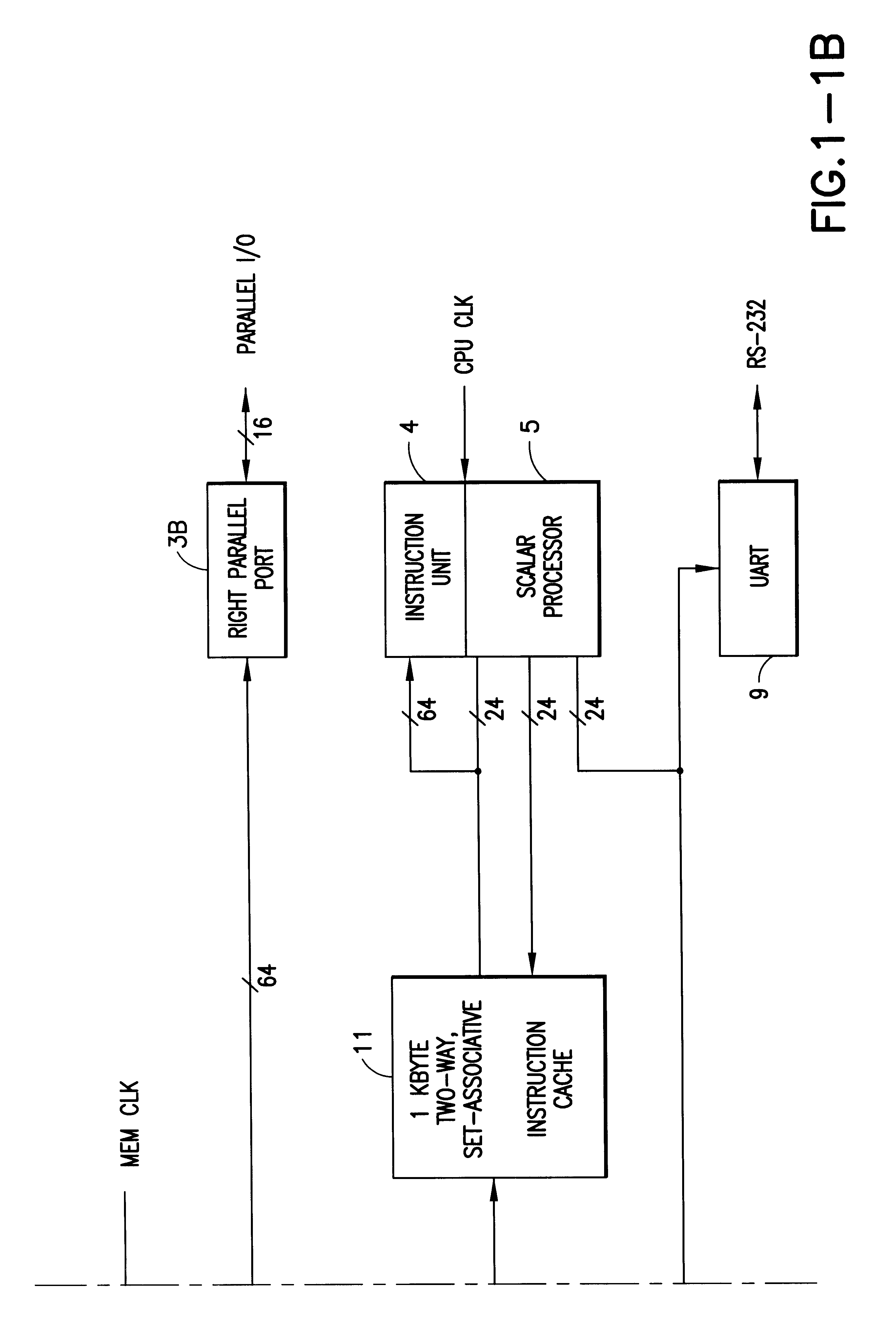 Digital signal processor containing scalar processor and a plurality of vector processors operating from a single instruction