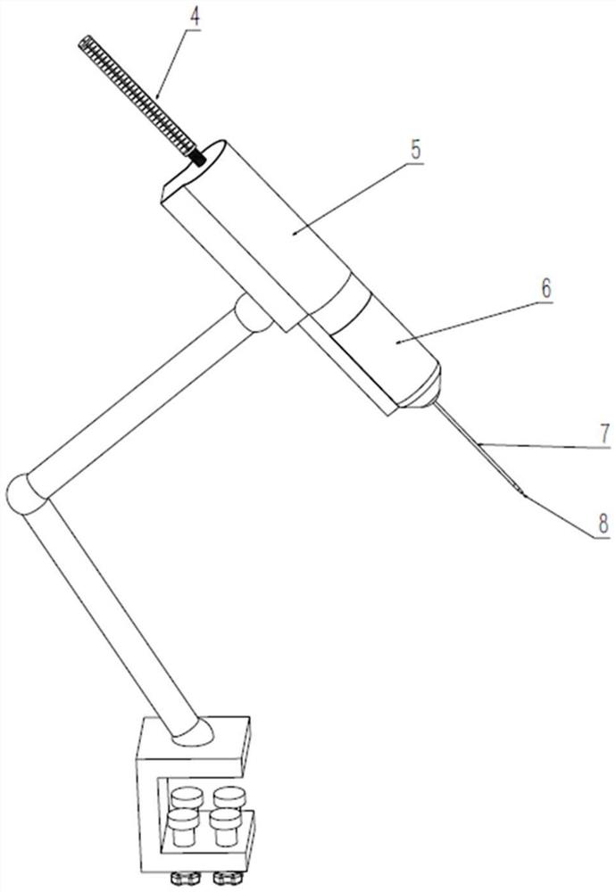 Reciprocating feeding unit, orthopaedic screw placement mechanism, orthopaedic screw placement device and orthopaedic screw placement method