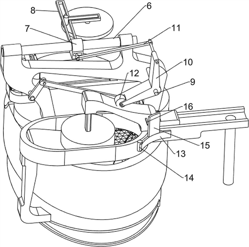 Auxiliary mulling device for improving water resistance of polyurethane material