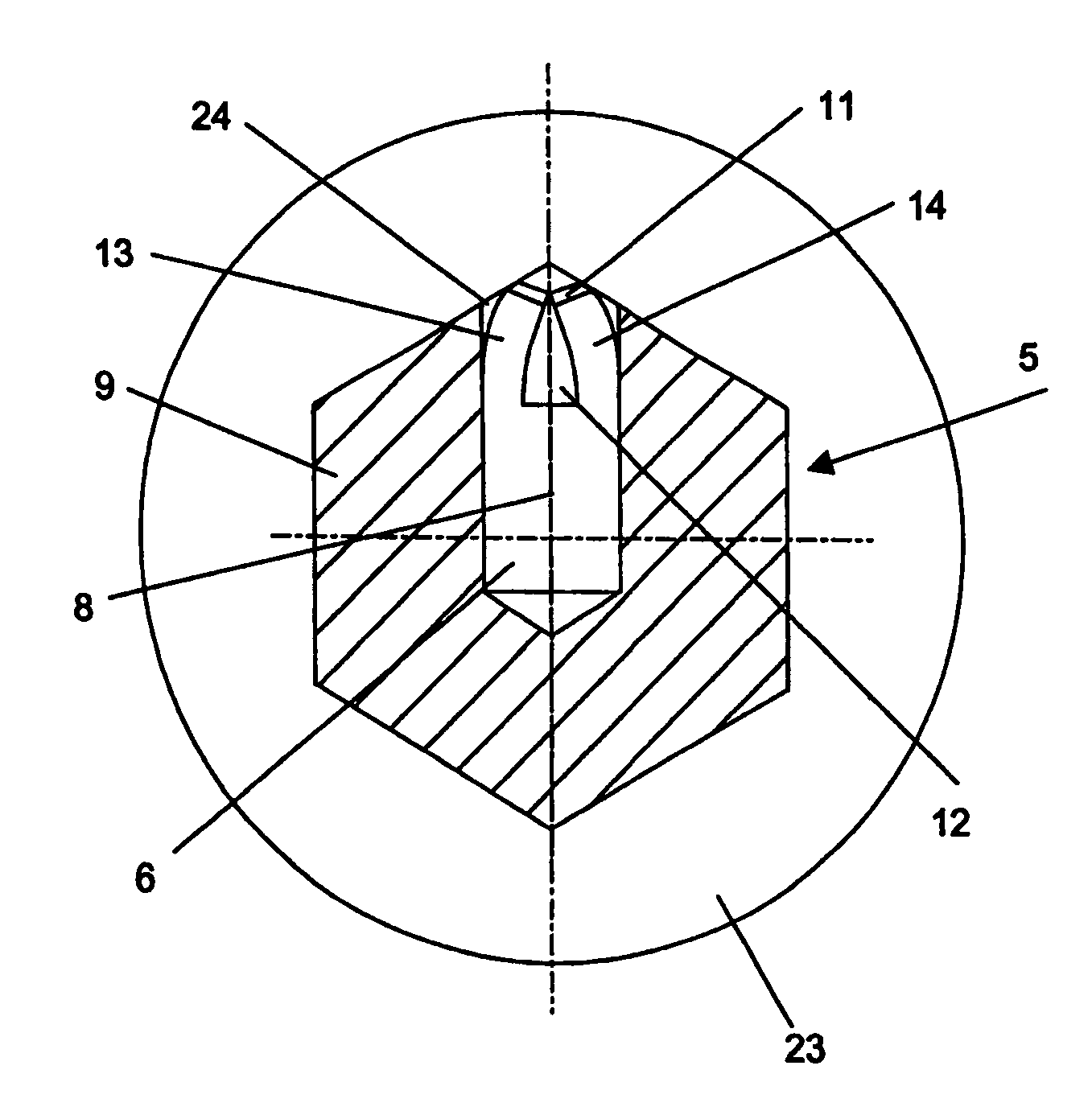 Screwdriver with screw holder