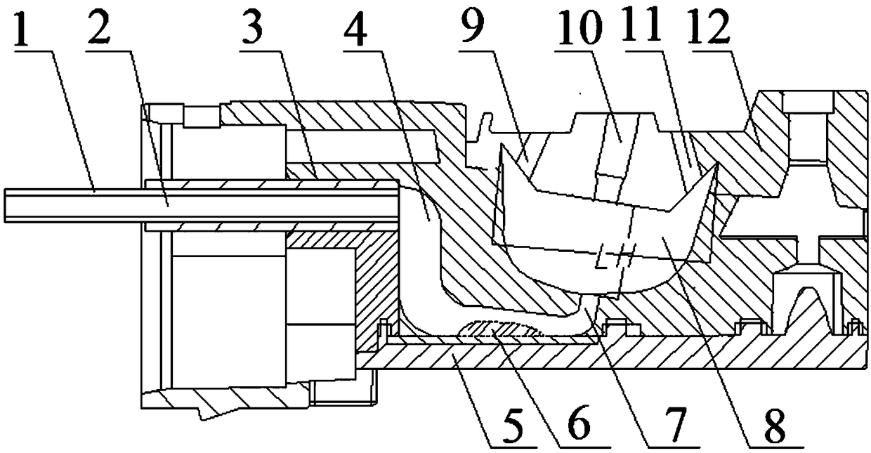 Spraying device for intelligent toilet