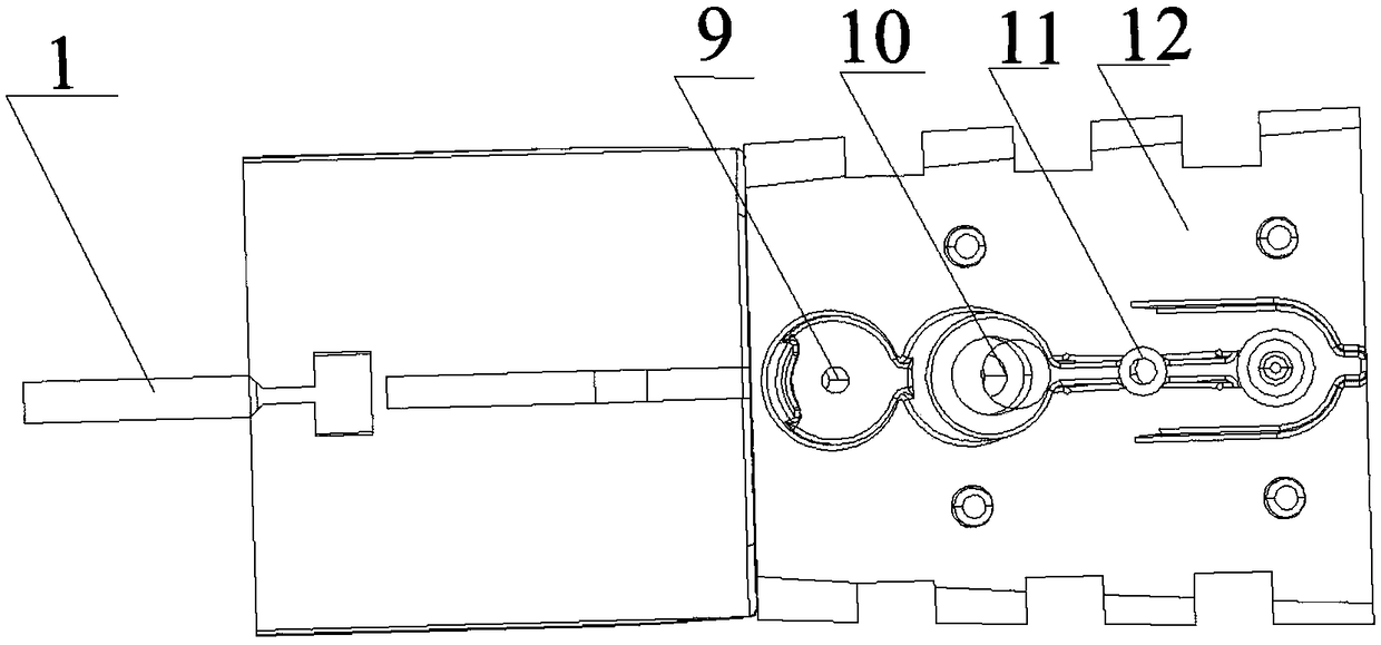 Spraying device for intelligent toilet