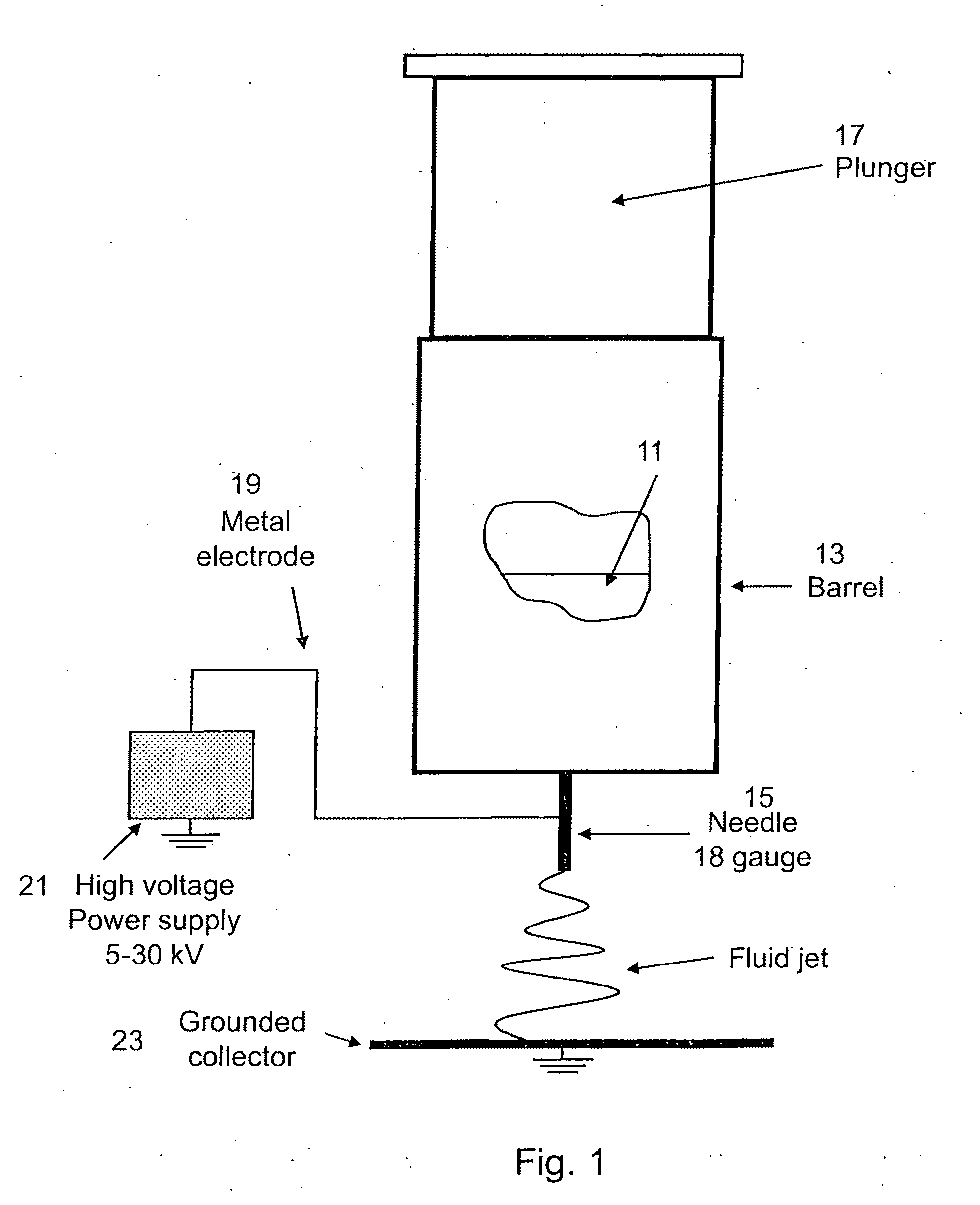 Polymer-micelle complex as an aid to electrospinning