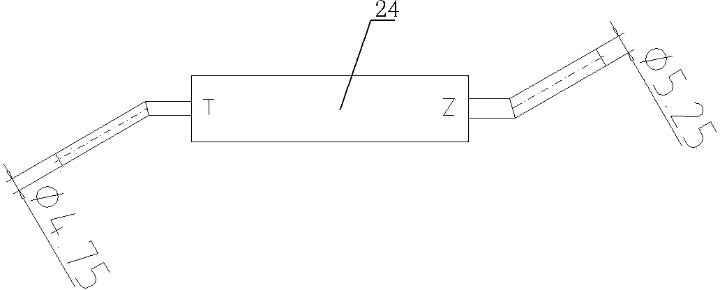 A checking fixture structure of automobile front bumper