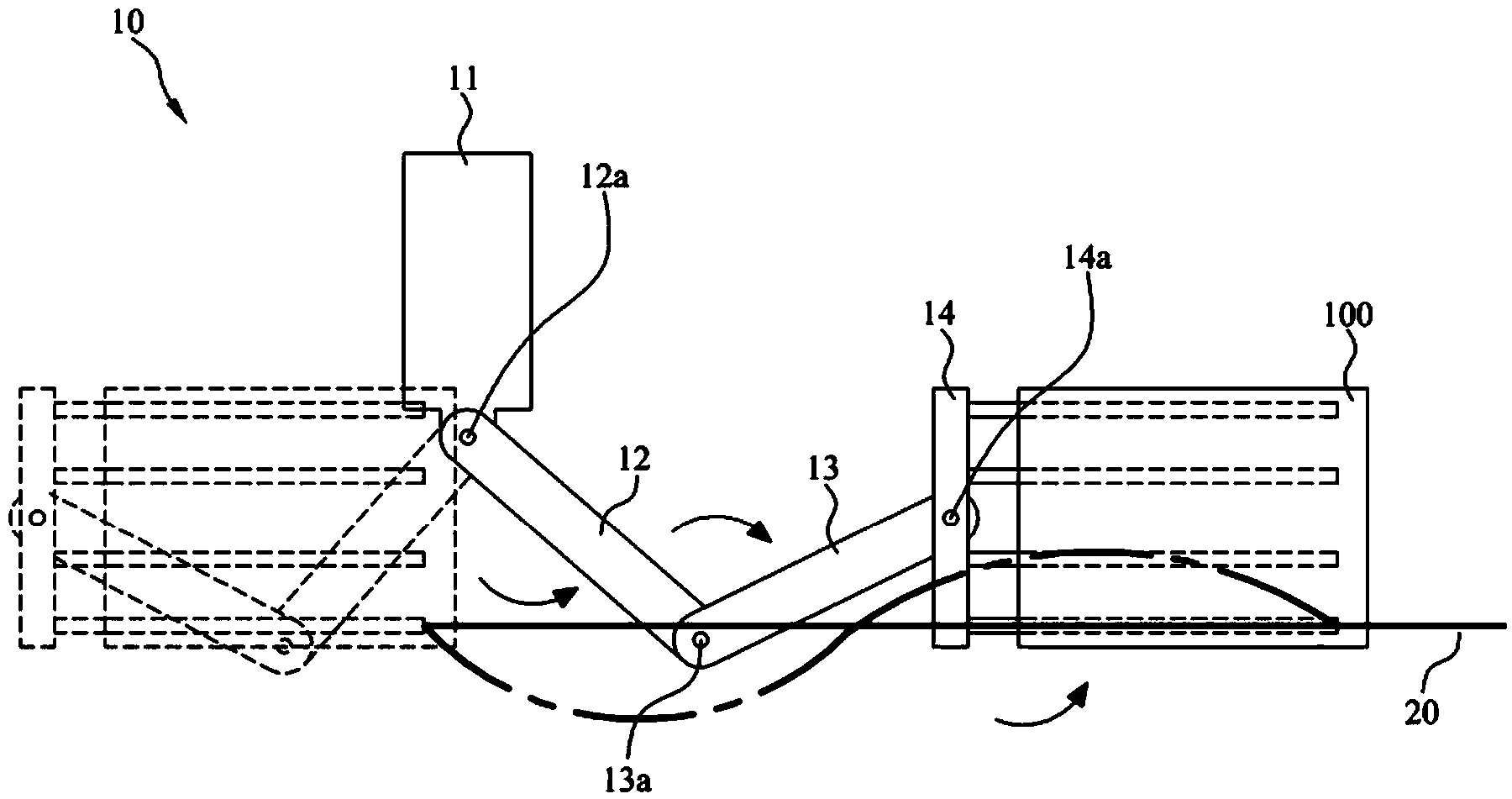 Substrate carrying device and substrate carrying method utilizing the same