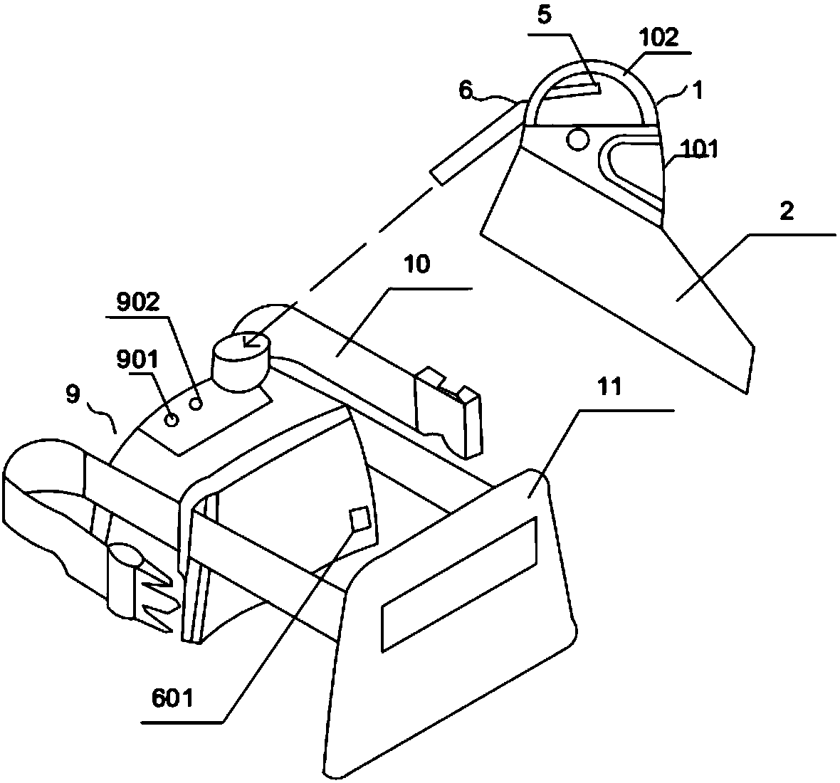 Anti-gas anti-explosion mask