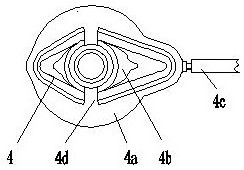 Mouth pliers for simultaneously forming mouth and mouth edge of glass wine bottle