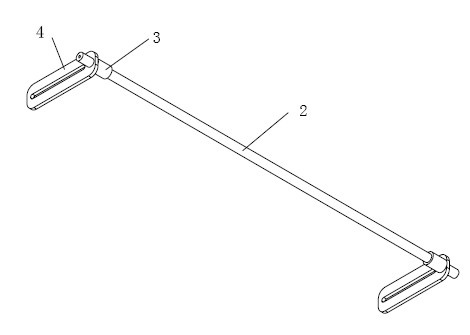 Heating lamp tube mounting structure of oven