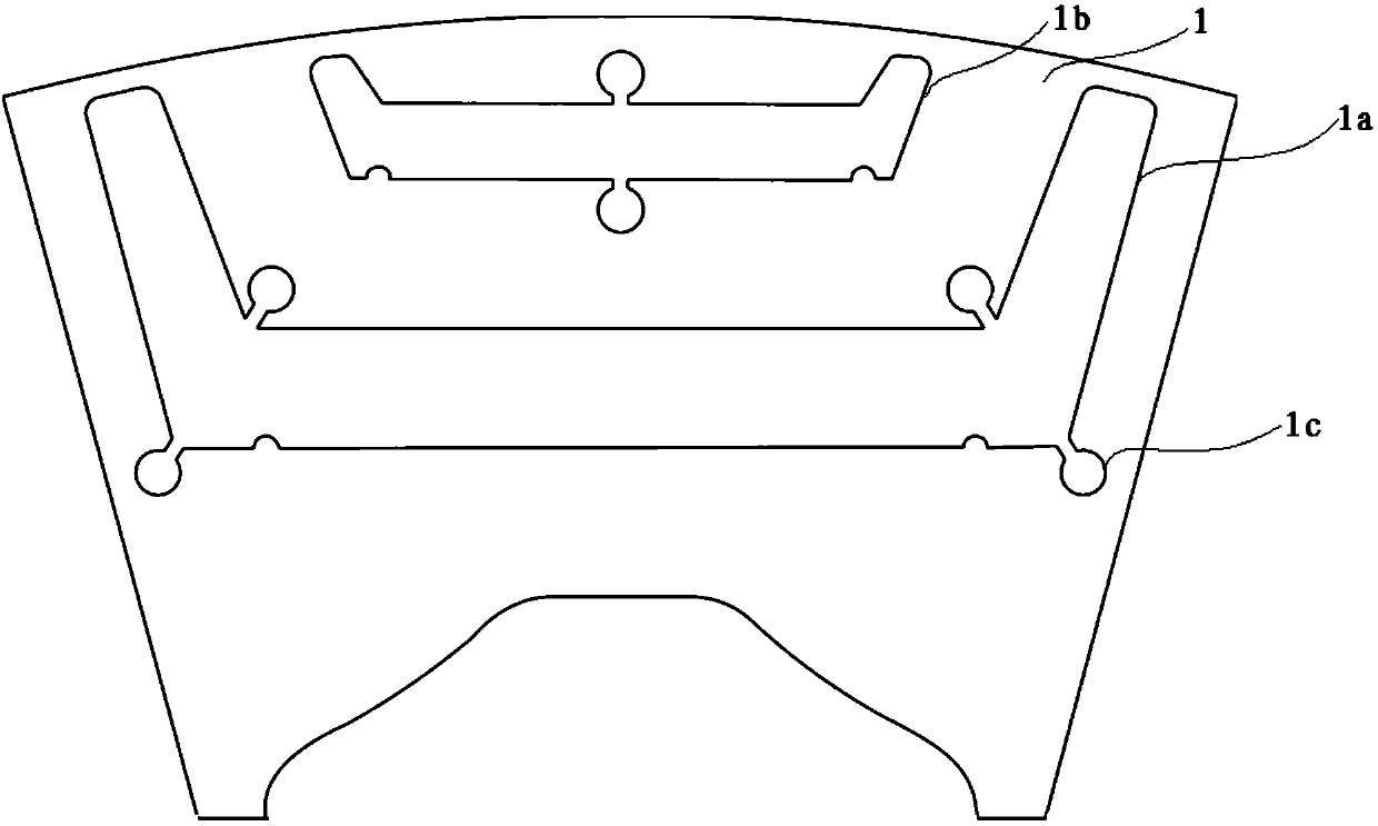 High-strength PMSM (permanent magnet synchronous motor) rotor