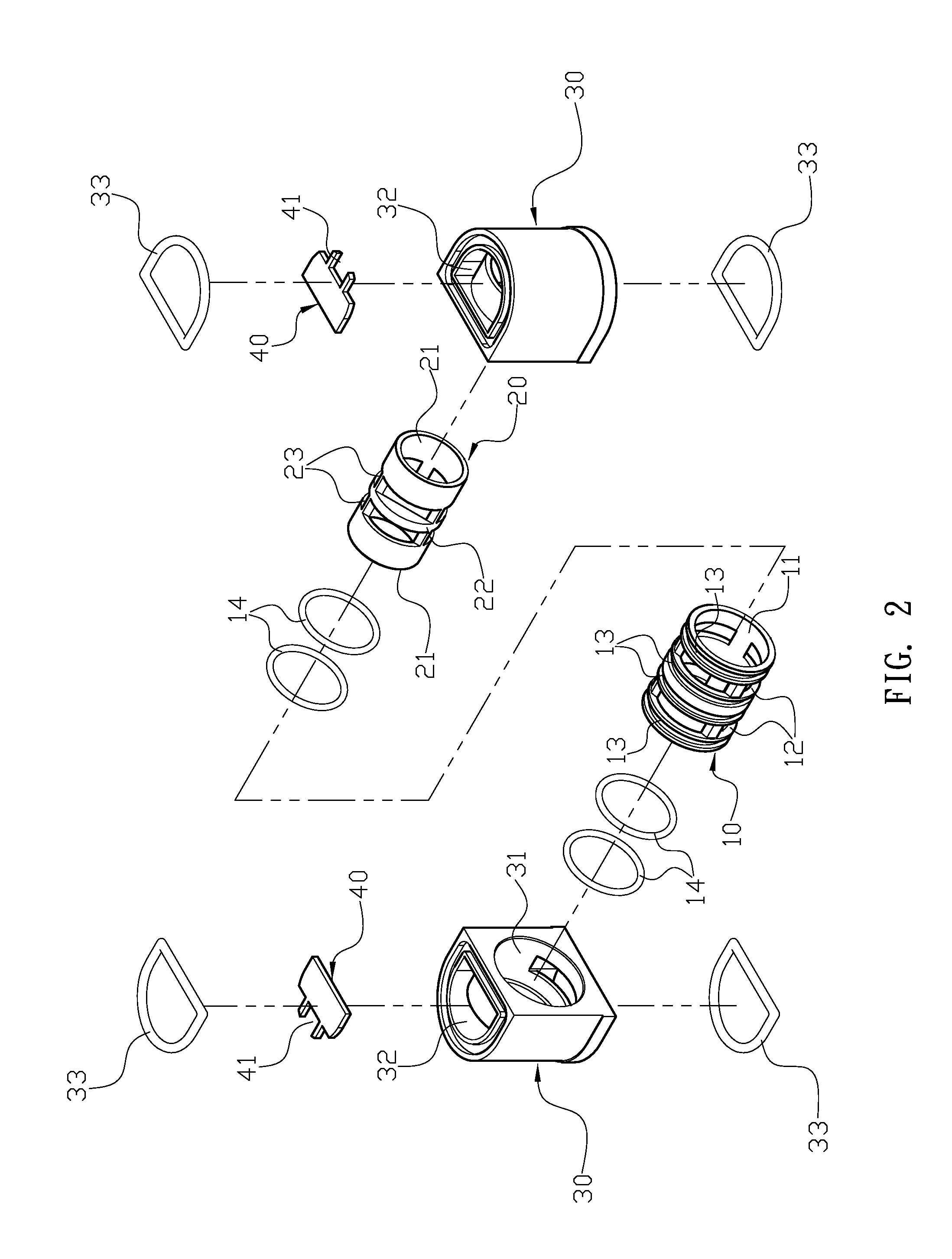 Balancing control valve for faucet